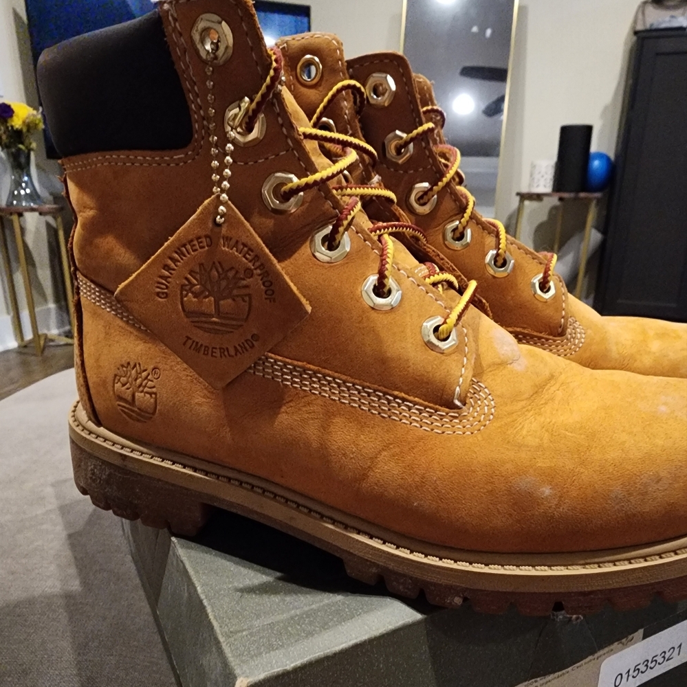 Timberland Womens Brown Leather Boots
